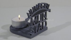 Nijmegen mijn stad - waxinelichthouder klein