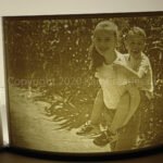 Landschap Verlichte 3D-Foto (Lithophane)