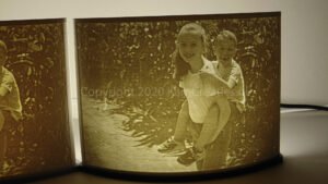 Landschap Verlichte 3D-Foto (Lithophane)