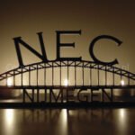 Waalbrug NEC  Nijmegen - waxinelichthouder