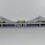 Brug bij Ewijk Tacitusbrug - waxinelichthouder