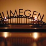 Nijmegen Waalbrug - waxinelichthouder Middel