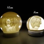 Verlichte Fotobollen FDMversie Ø8.5cm & Ø10.5cm