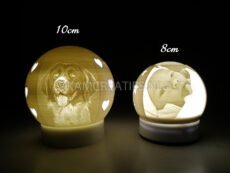 Verlichte Fotobollen FDMversie Ø8.5cm & Ø10.5cm