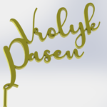 Taarttopper Vrolijk Pasen