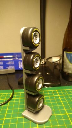 Bandenhouder reserveset  Max Verstappen Jumbo auto