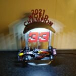 Formule 1 modelautohouder (max verstappen jumbo auto 1:32 2017 versie)
