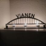 Lekbrug Vianen - waxinelichthouder