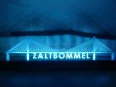 Brug bij Zaltbommel Martinus Nijhoffbrug- LED